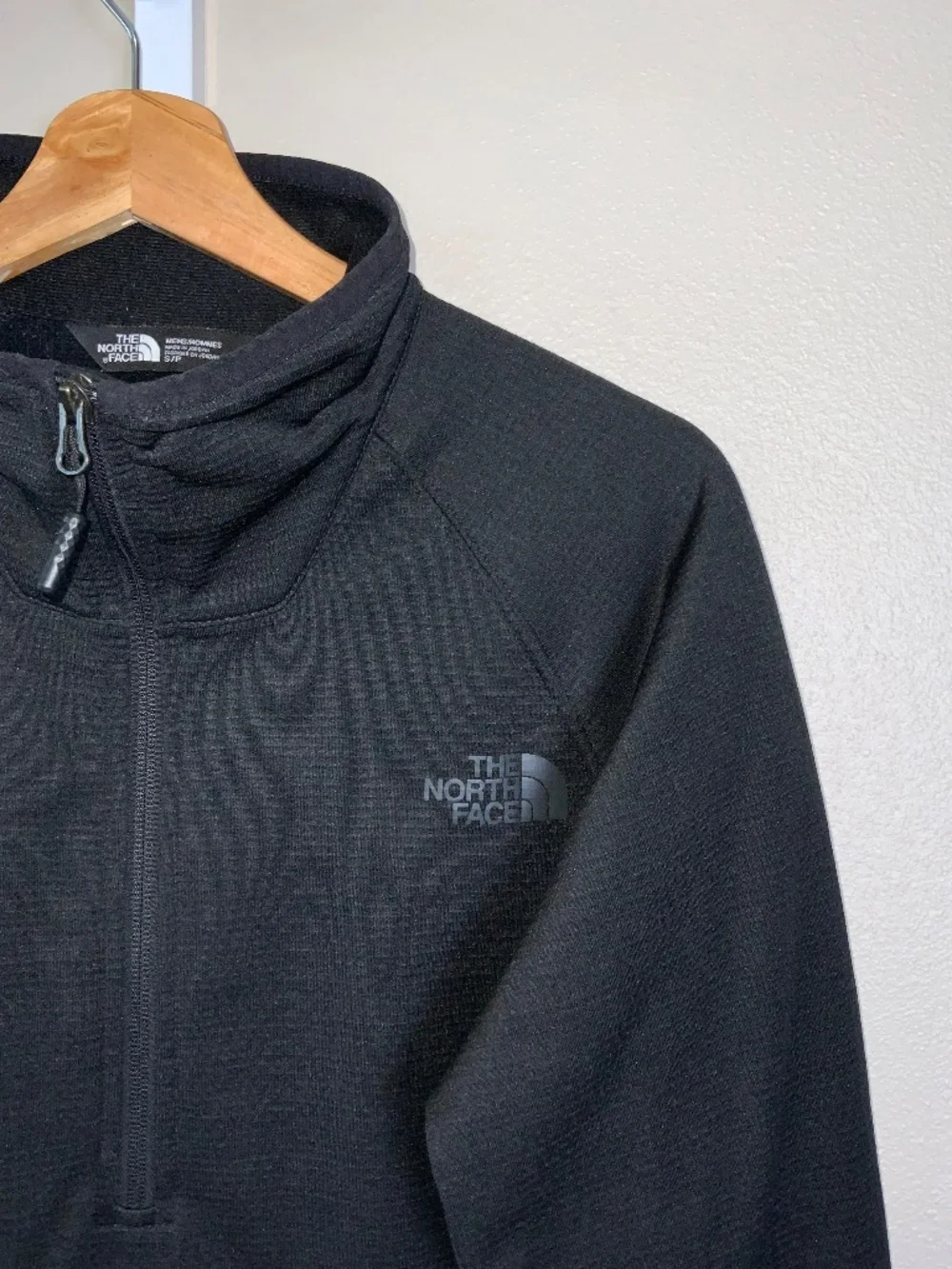 The North Face Hal Zip Textured Long Sleeve Performance Pullover
